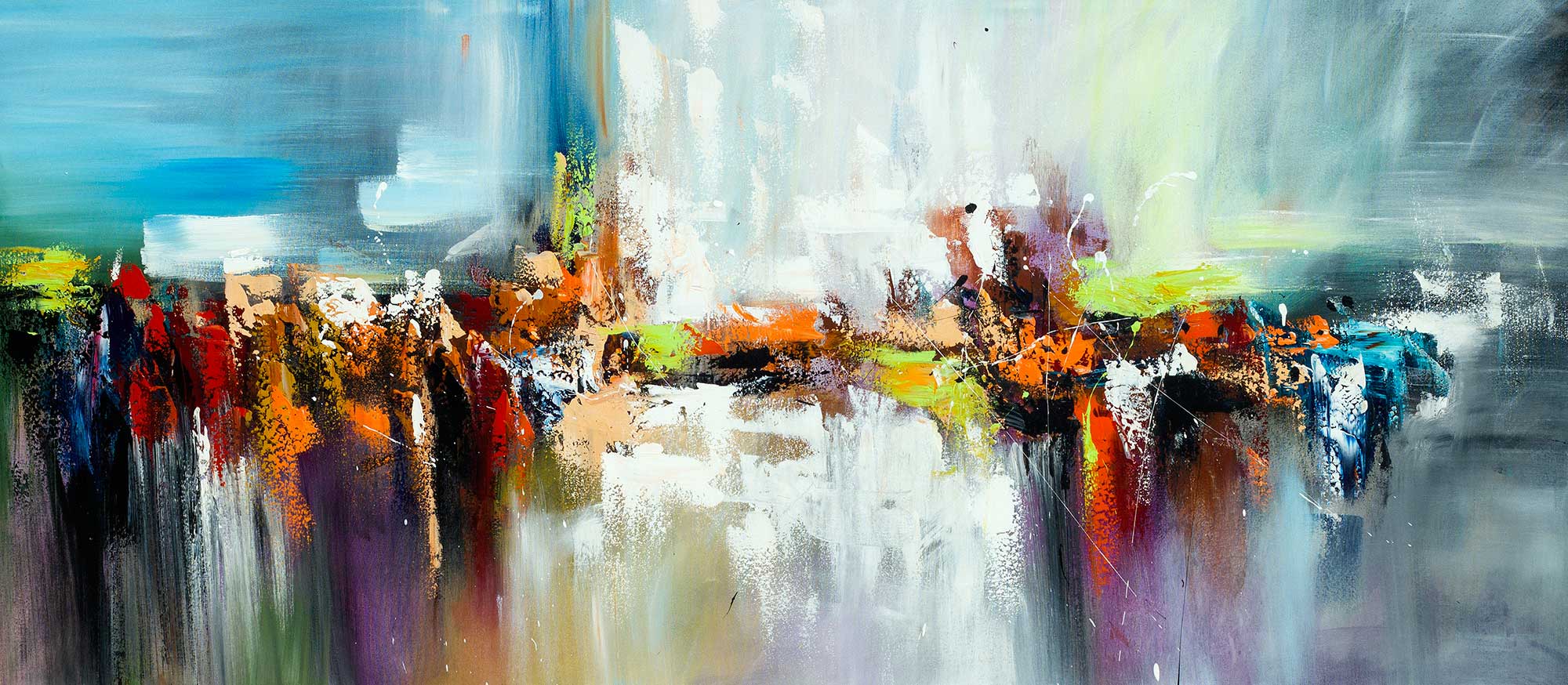 Dancing Colours 2 - Abstract art category - main display