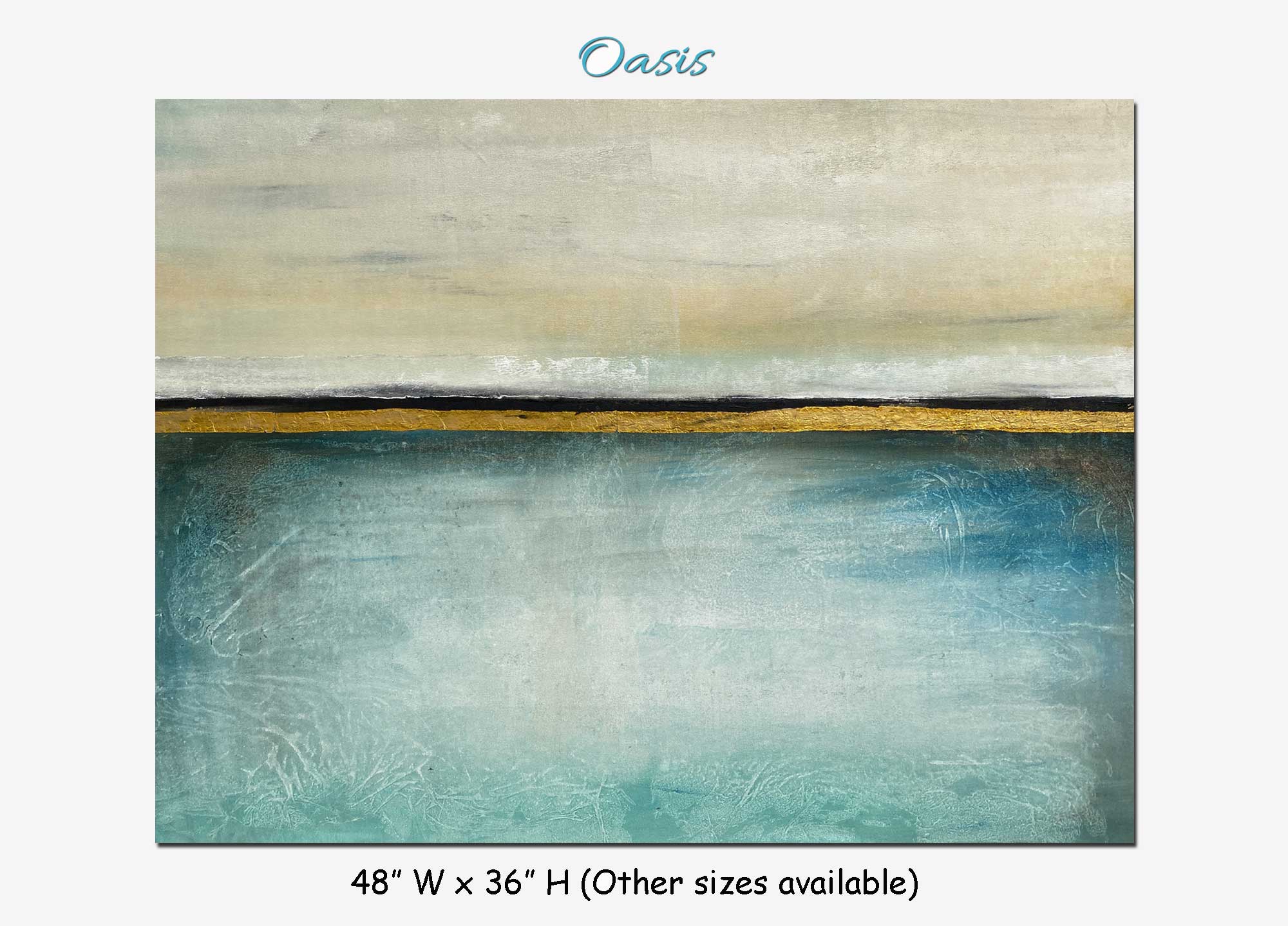 Oasis - Abstract art category - main display image - grey
