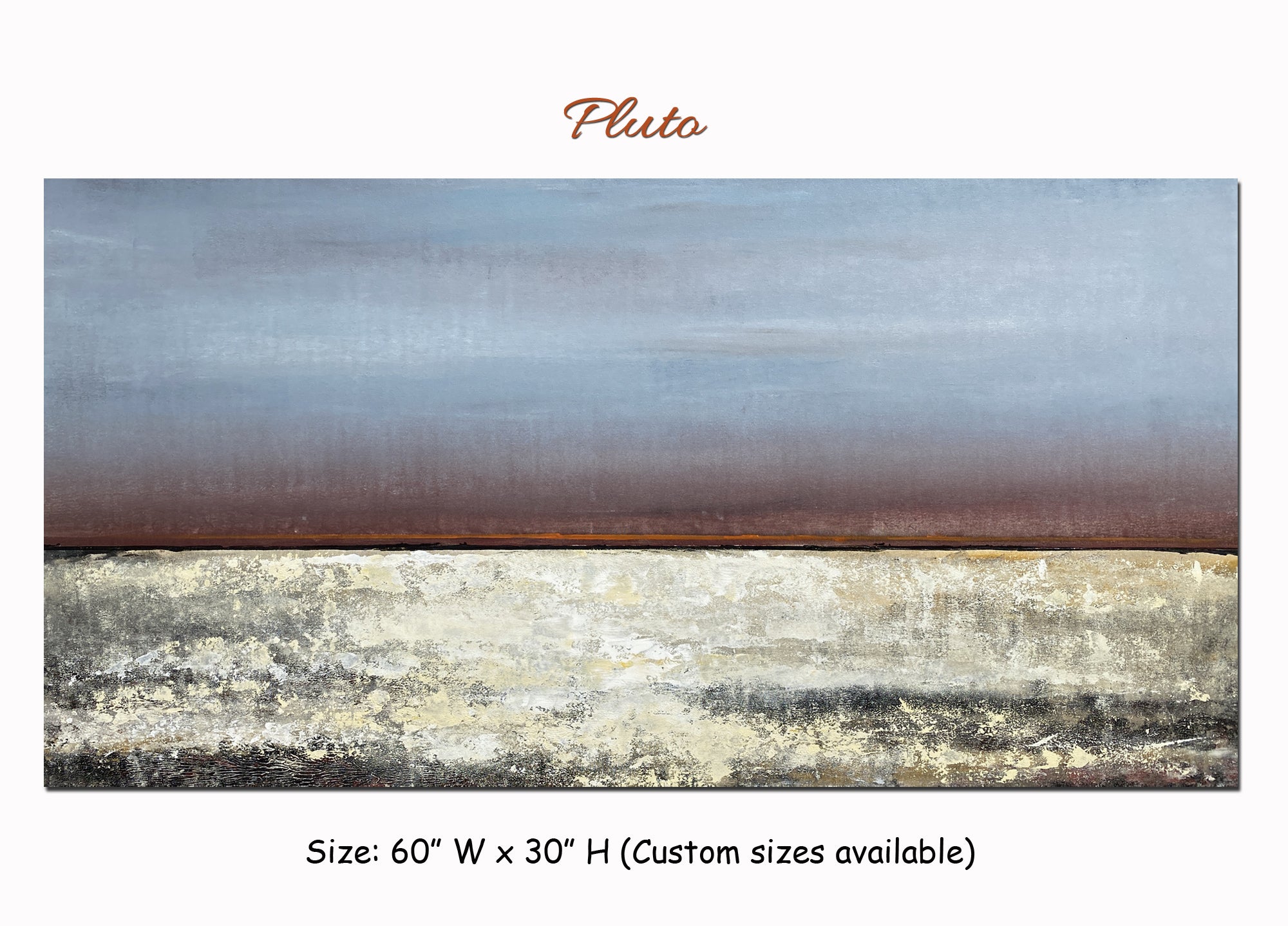 Pluto - Abstract art category - main display image - white