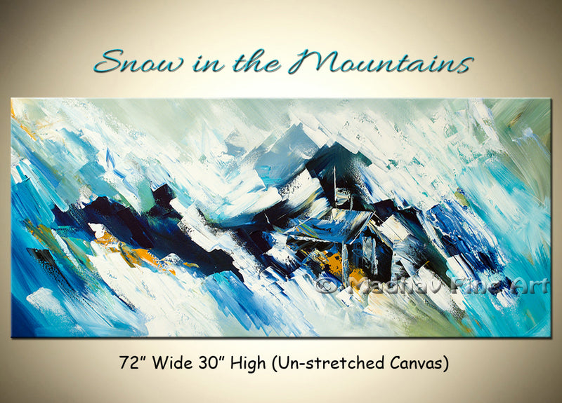 Snow in the Mountains