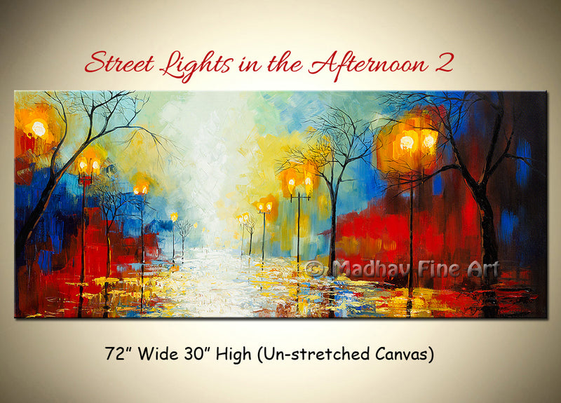 Street Lights in the Afternoon 2