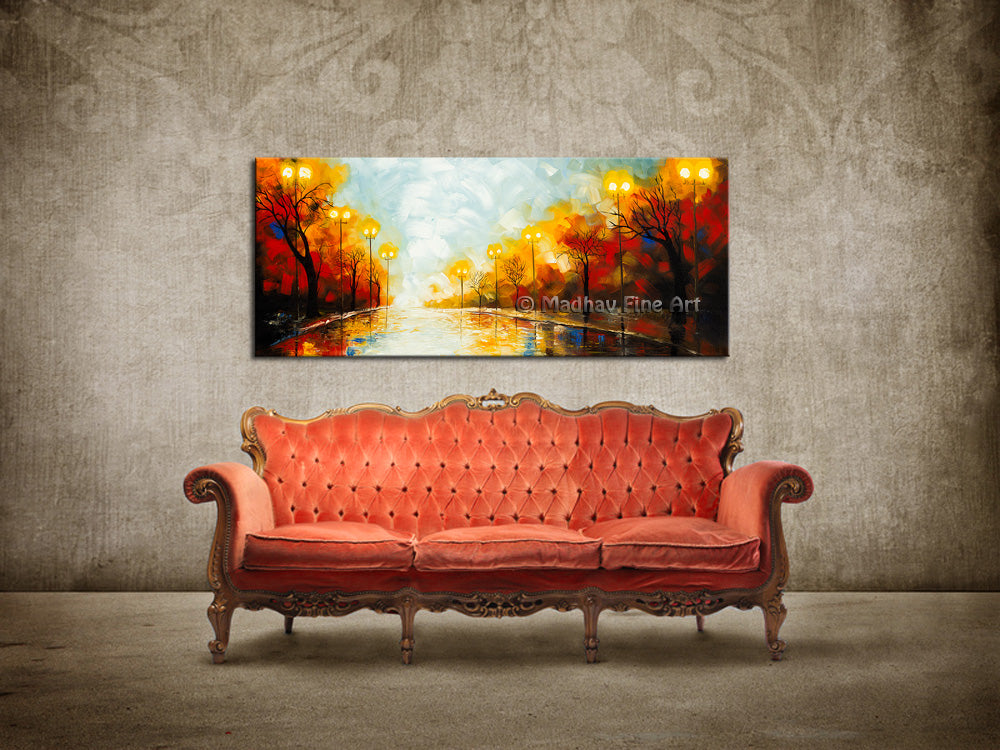 Street Lights in the Afternoon