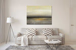 Sunset - Abstract art category - living room sofa background - Gallery wrap style