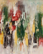 Bloom in Motion – Multicolour Abstract Painting