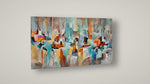 Fragments of Motion – Dynamic Abstract Canvas Painting