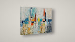 Skyline in Silence – Abstract Architectural Painting