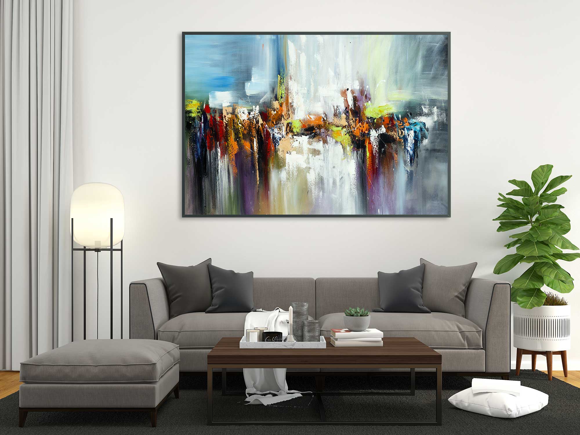 Canvas Paintings Large Modern Living Room