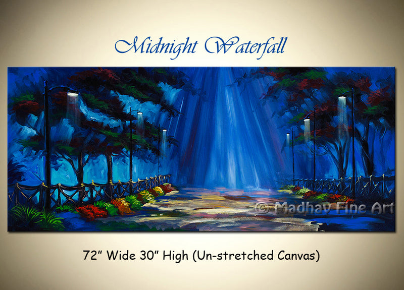 Midnight Waterfall