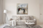 Revelation - Abstract art category - Off-white colour sofa background - gallery wrap style