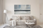Stillness - Abstract art category - living room sofa background - Gallery wrap